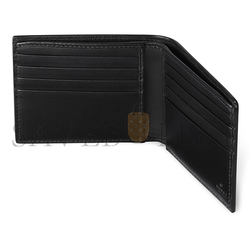 Gvc*1 gg emblem bi-fold wallet ‎850175 (11*9cm)
